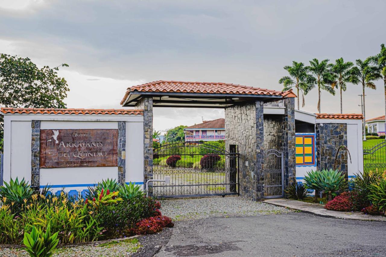 Hotel Arrayanes Del Quindio Montenegro Zewnętrze zdjęcie